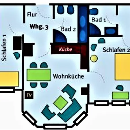 Daire Gmelinstra_e 22_ Whg_ 3_ Haus Frie *